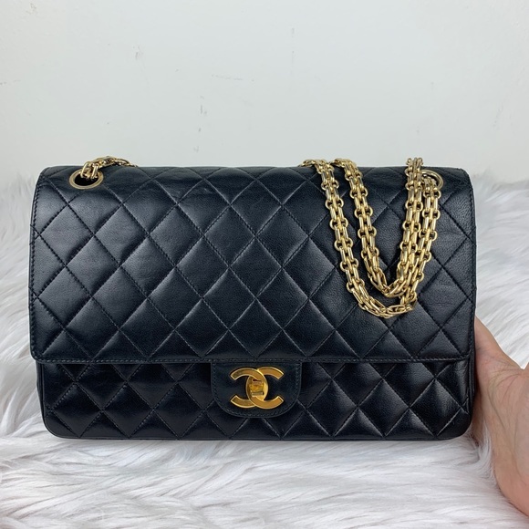 🛑SOLD🛑Chanel vintage double flap CF medium - Picture 2 of 16